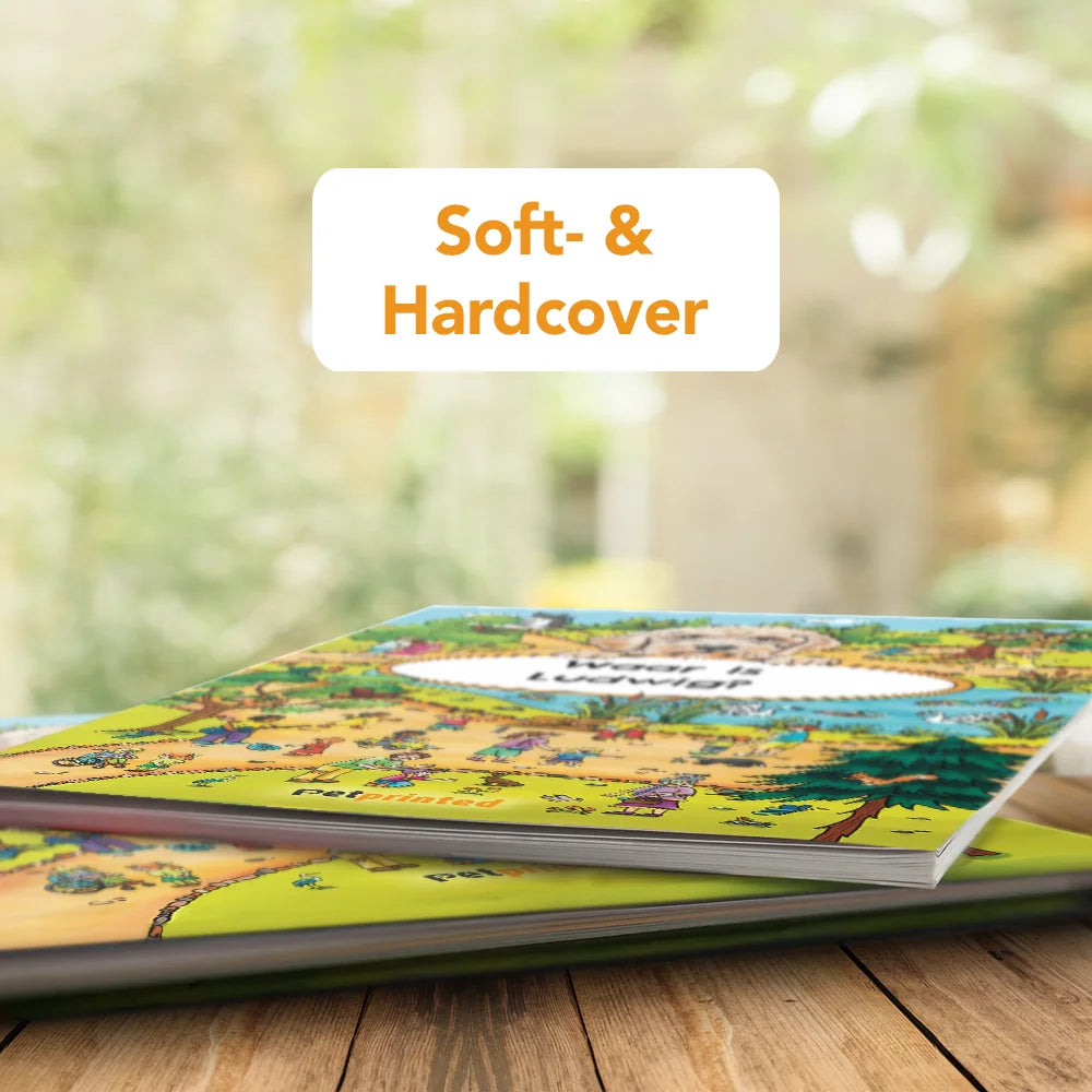 Waar ben jij? - Gepersonaliseerde honden zoek-en-vind boek