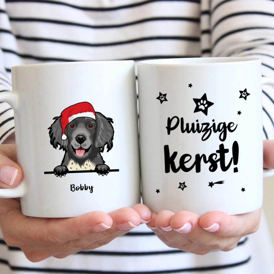 Kerst favoriet hond/kat - Gepersonaliseerde mok