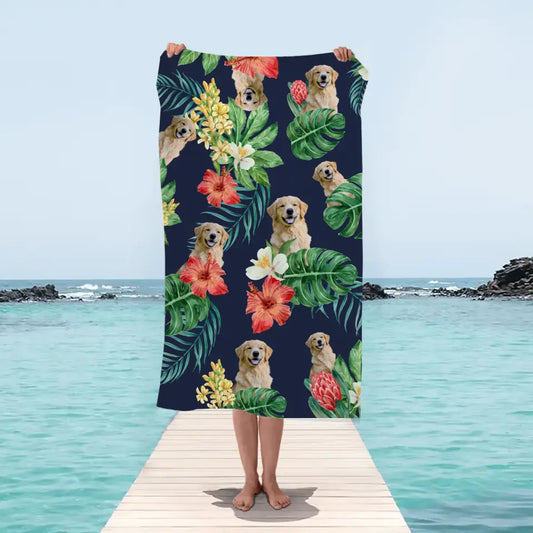 Jouw foto - Gepersonaliseerd strandlaken