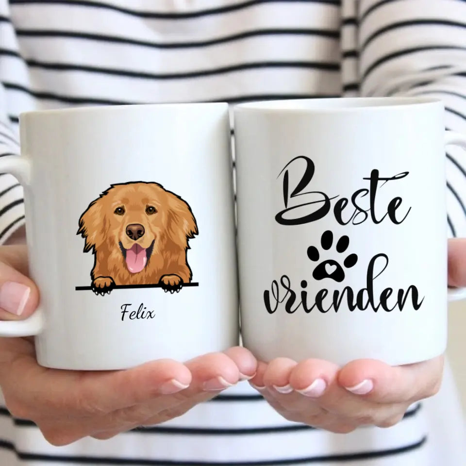 Huisdier lieveling (Hond & Kat) - Gepersonaliseerde mok