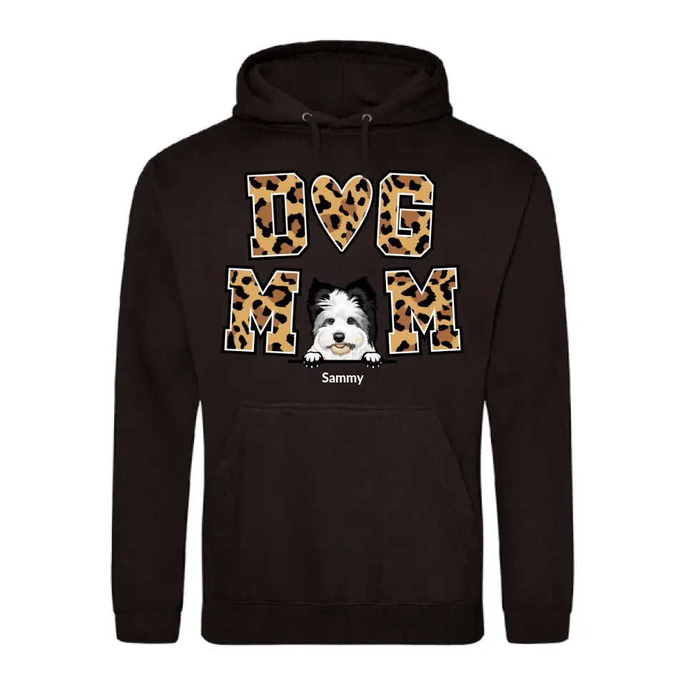 Dog Mom - Gepersonaliseerde hoodie
