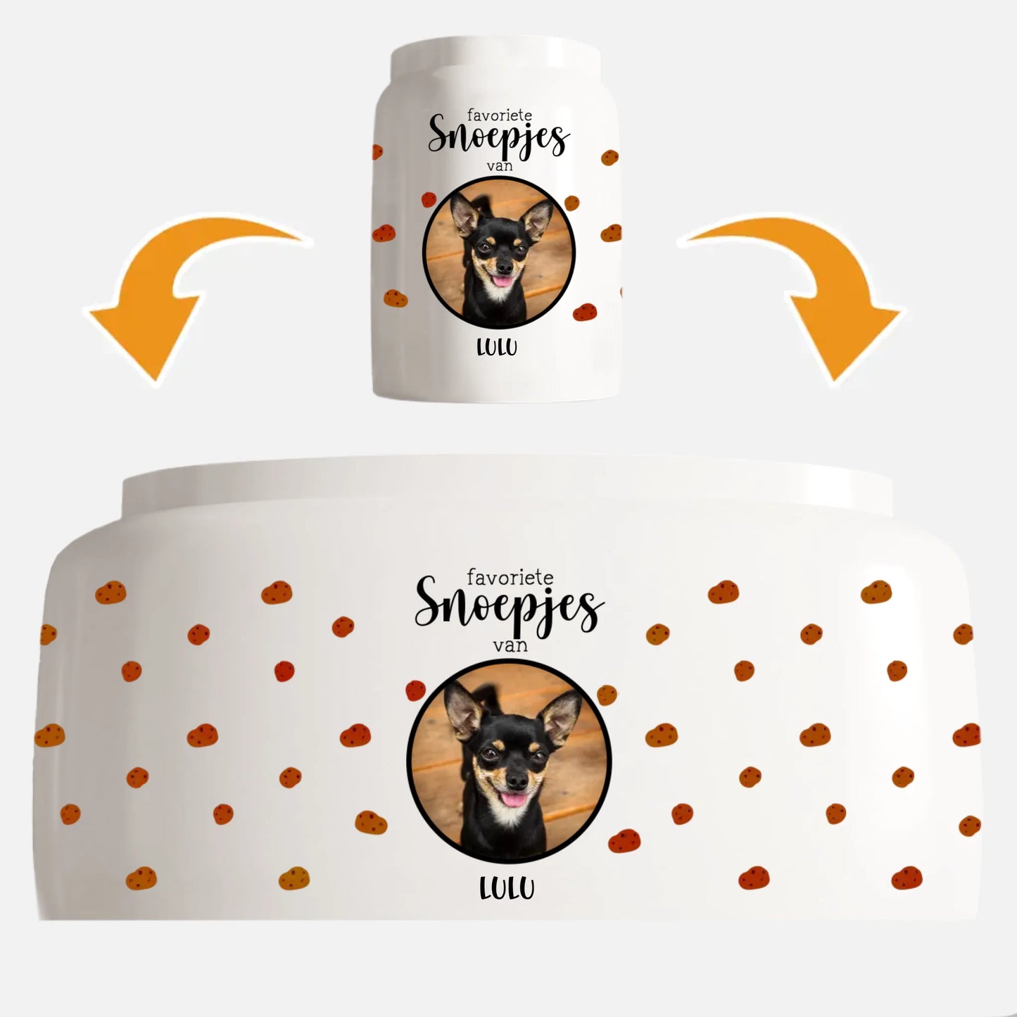 Favoriete snoepjes - Gepersonaliseerde snoepjesdoos