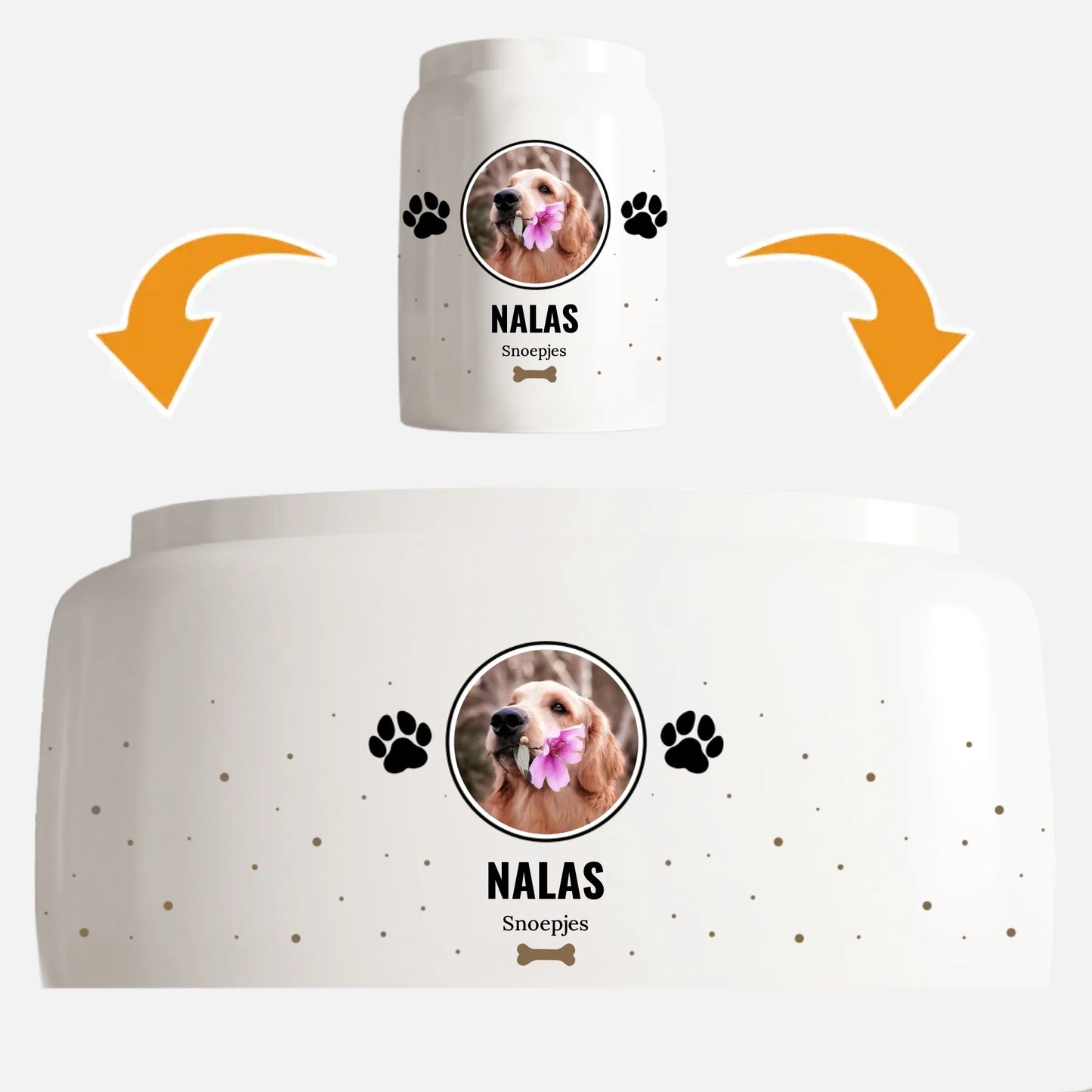 Mijn snoepjes - Gepersonaliseerde snoepjesdoos