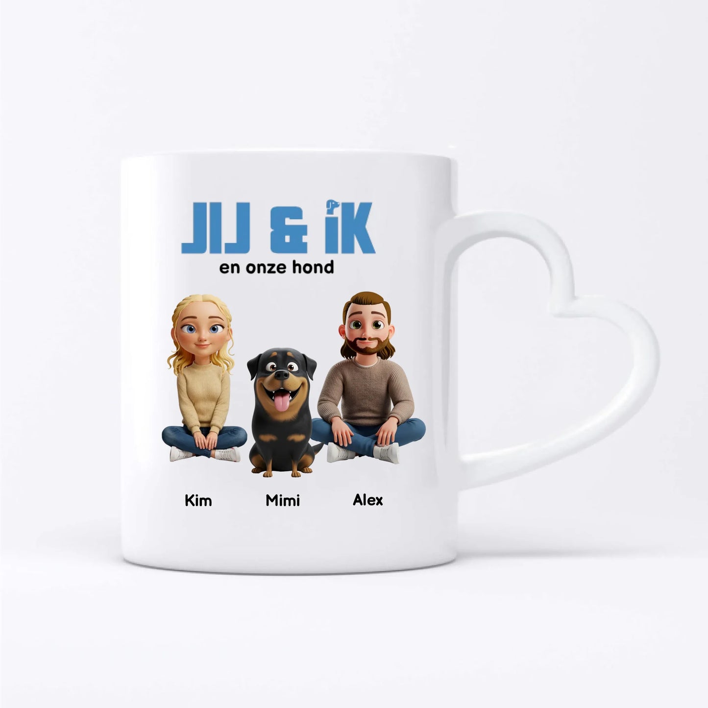 Jij & Ik en de Dieren - Gepersonaliseerde Mok