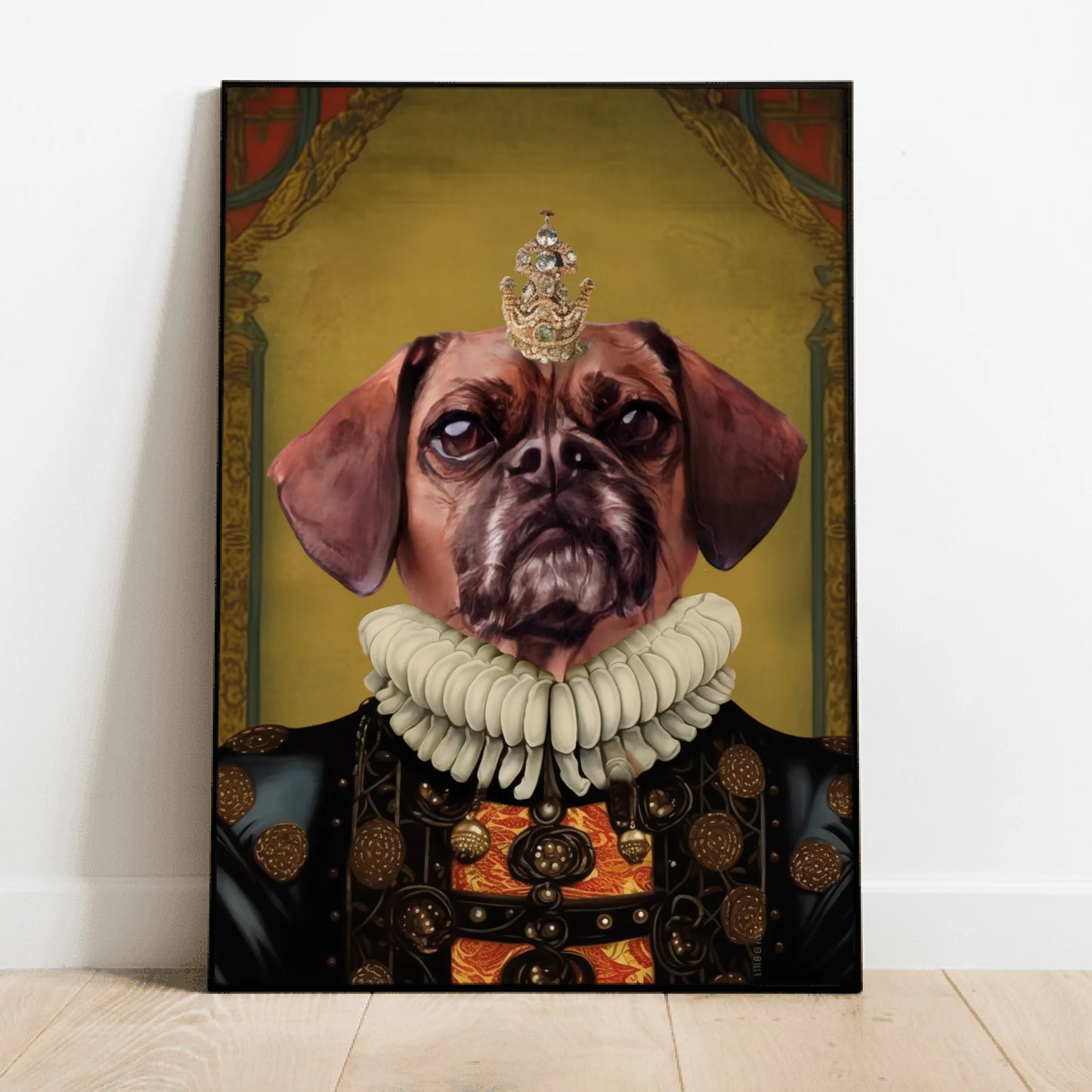 Koninklijk huisdier - Gepersonaliseerde poster