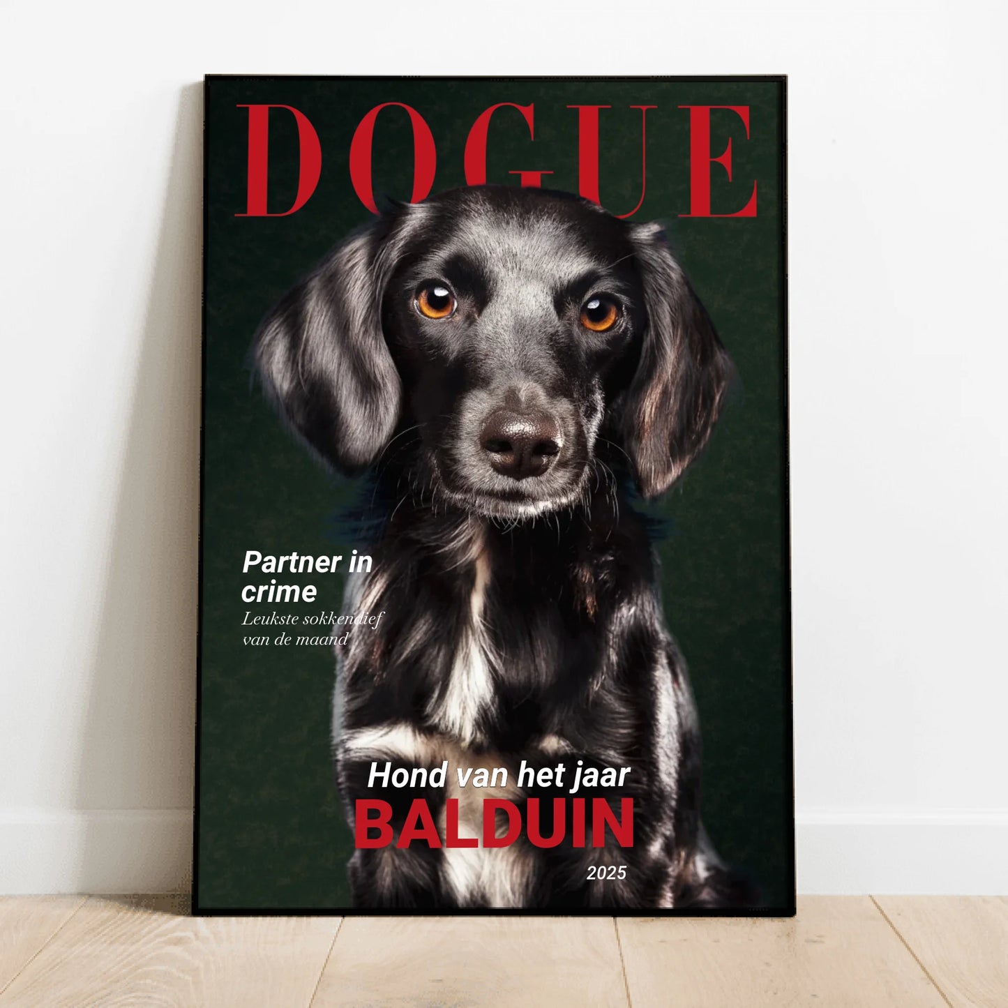Dogue - Gepersonaliseerde Poster