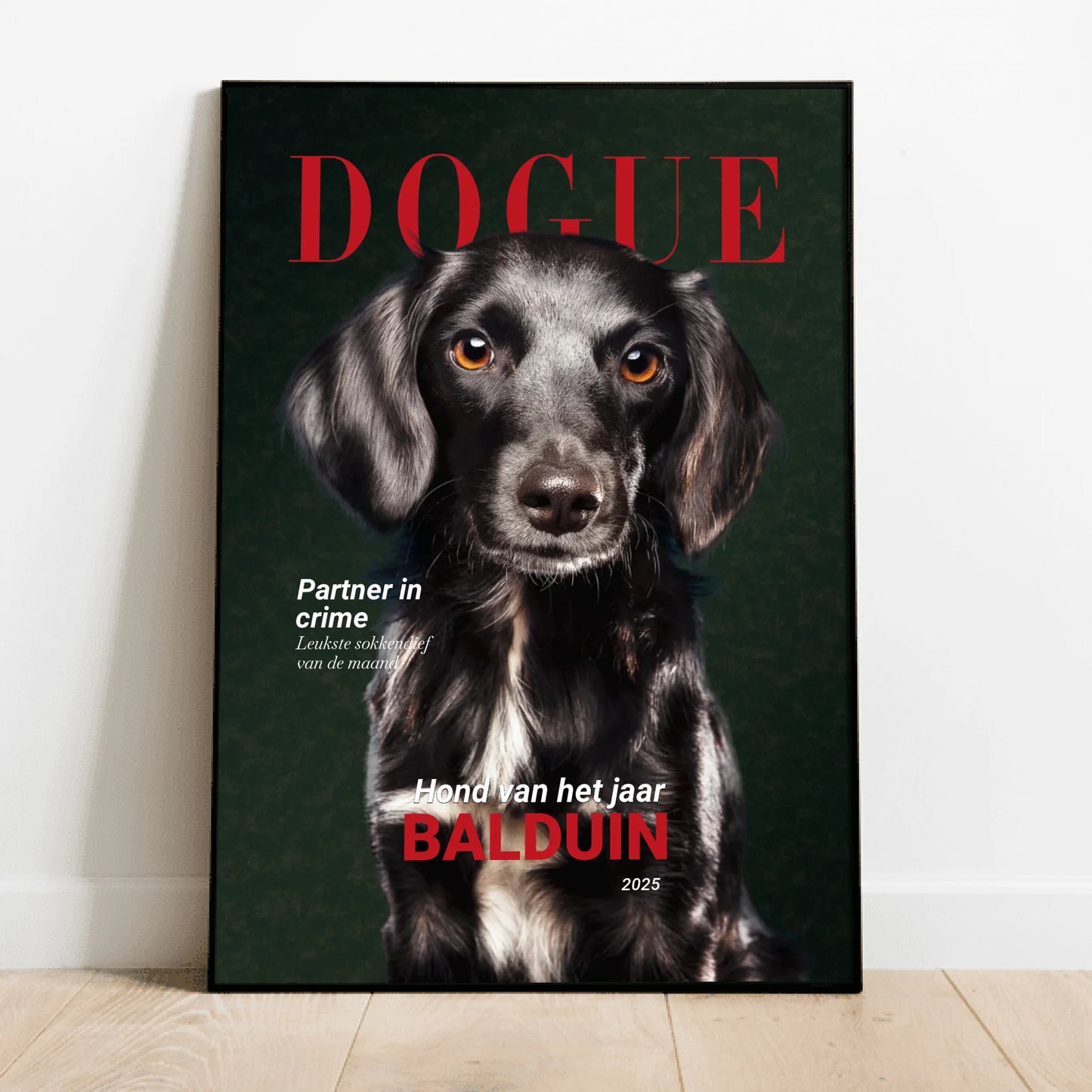 Dogue - Gepersonaliseerde Poster