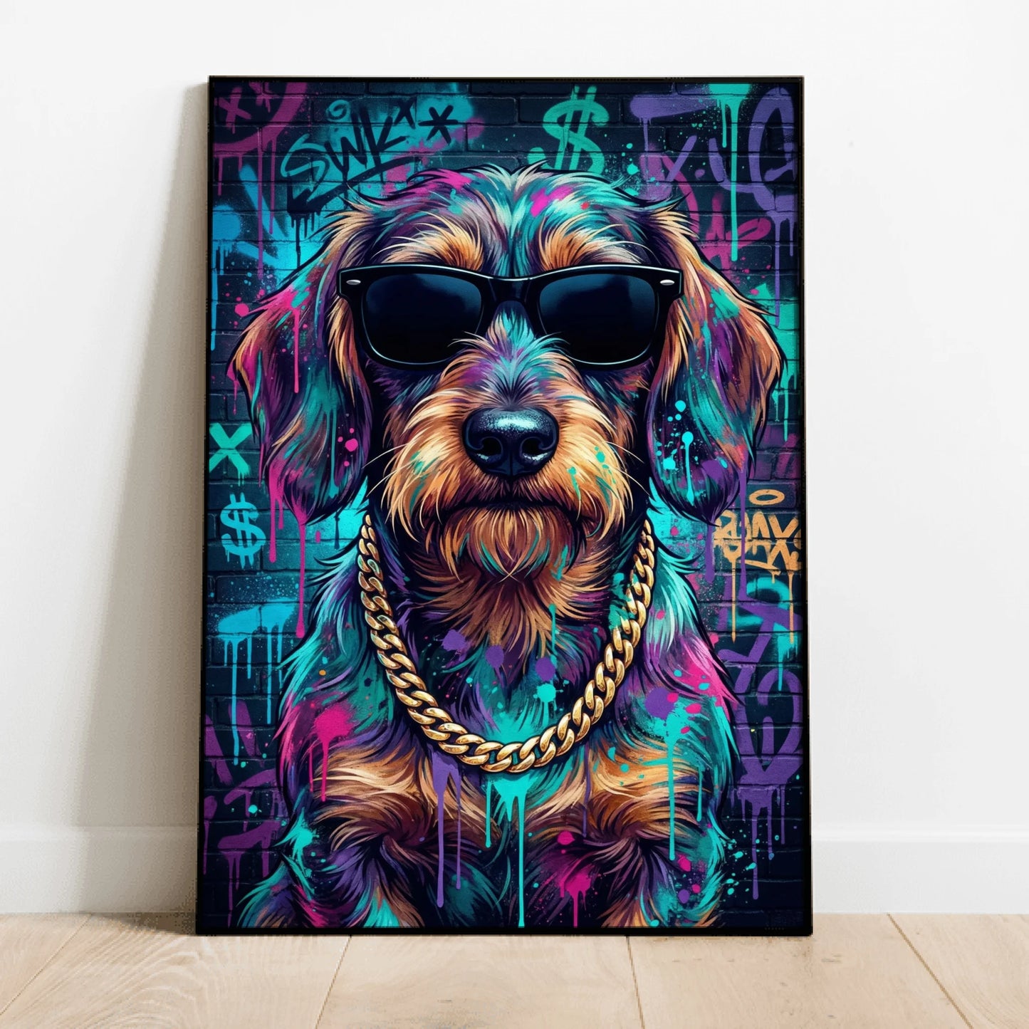 Streetart graffiti - Gepersonaliseerde Poster