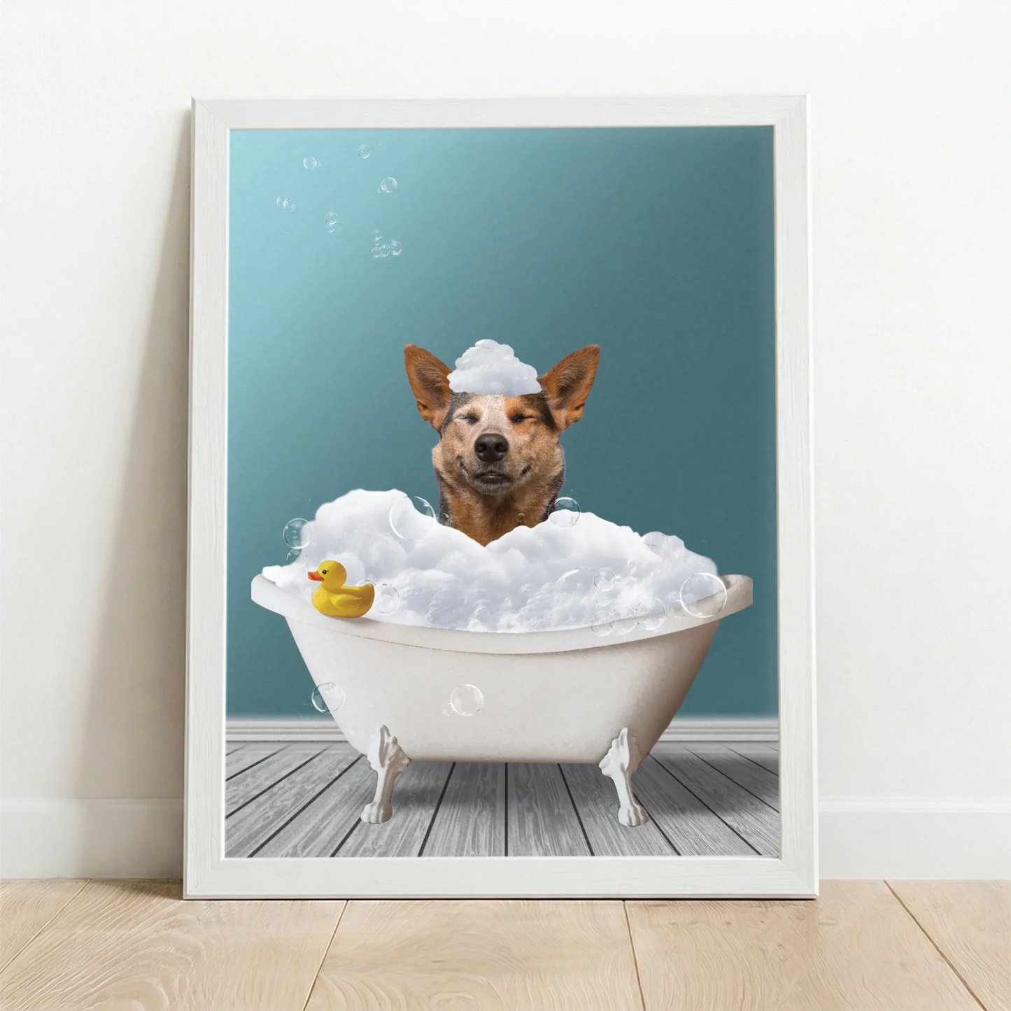 Framed Poster white