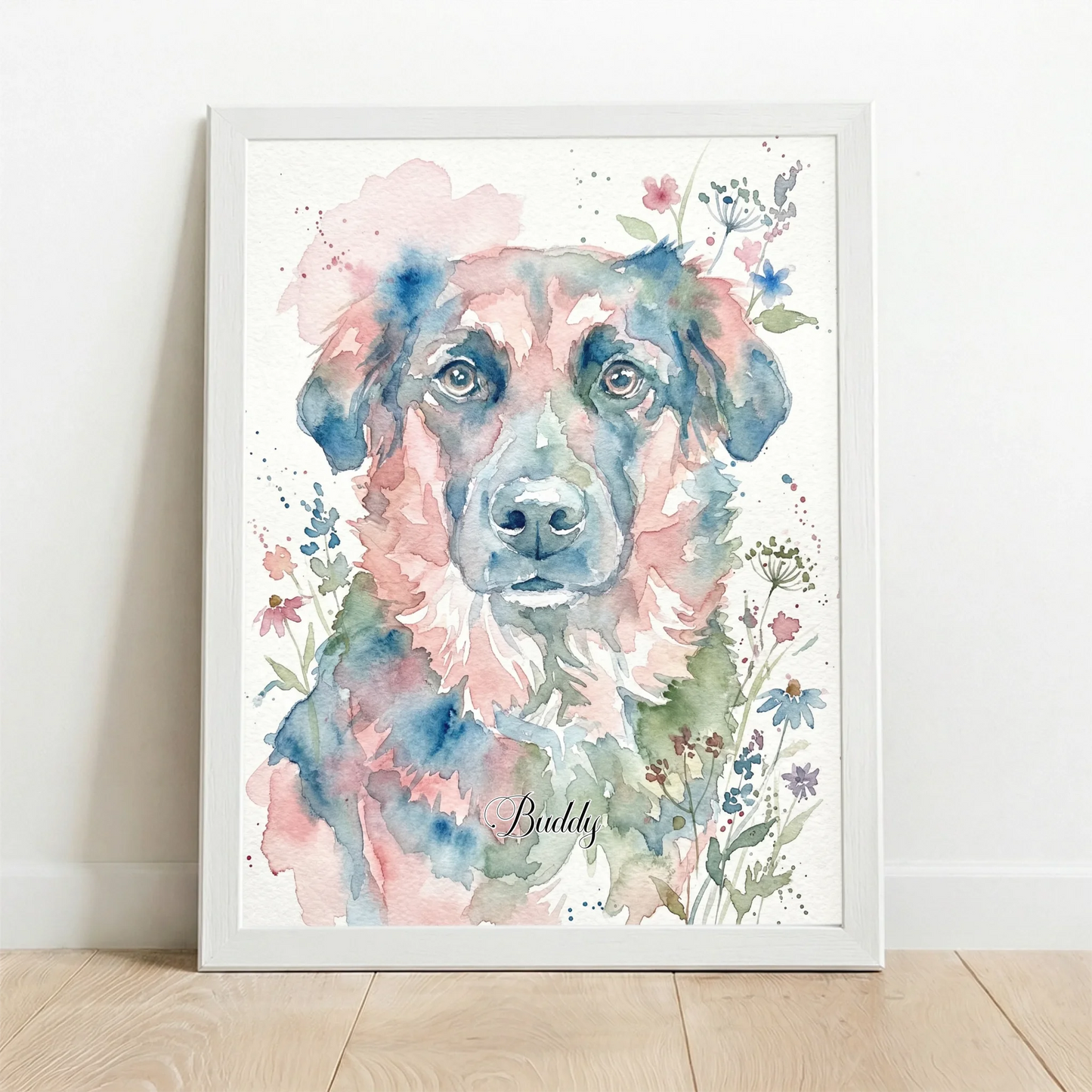 Framed Poster white