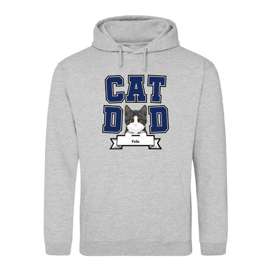 Cat Dad - Gepersonaliseerde hoodie