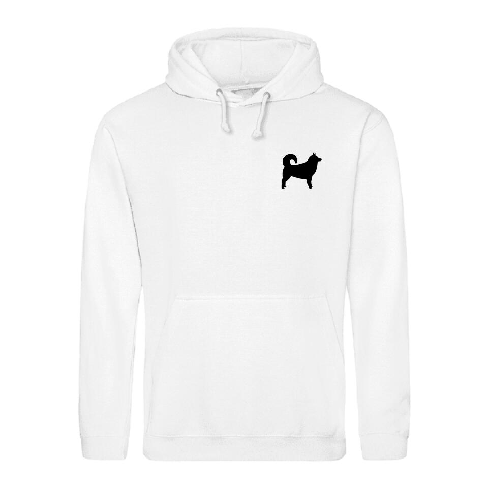 Hondensilhouet - Gepersonaliseerde hoodie