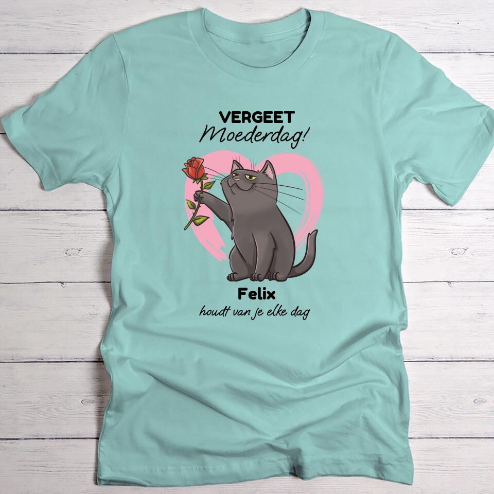 Jouw kat houdt van jou - Gepersonaliseerde T-Shirt