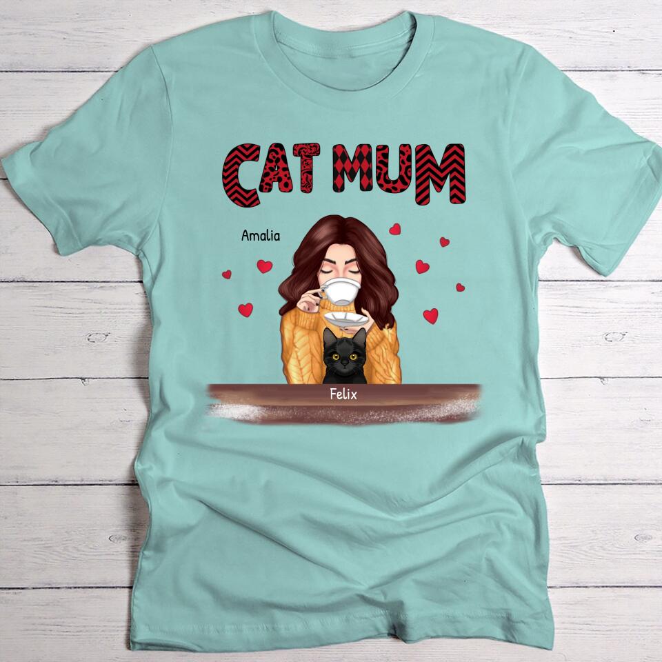 Mijn kat & ik - Gepersonaliseerde T-Shirt