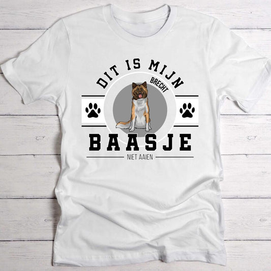 Dit is mijn baasje - Gepersonaliseerde T-Shirt