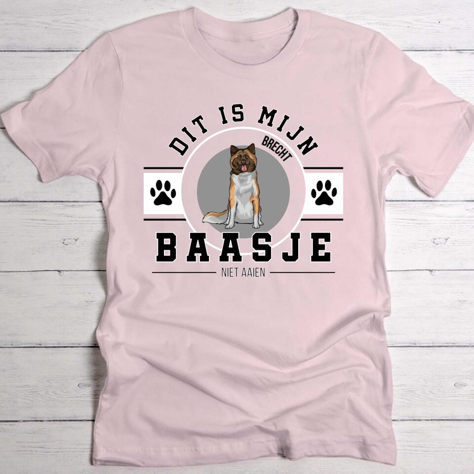 Dit is mijn baasje - Gepersonaliseerde T-Shirt