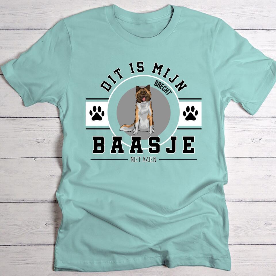 Dit is mijn baasje - Gepersonaliseerde T-Shirt