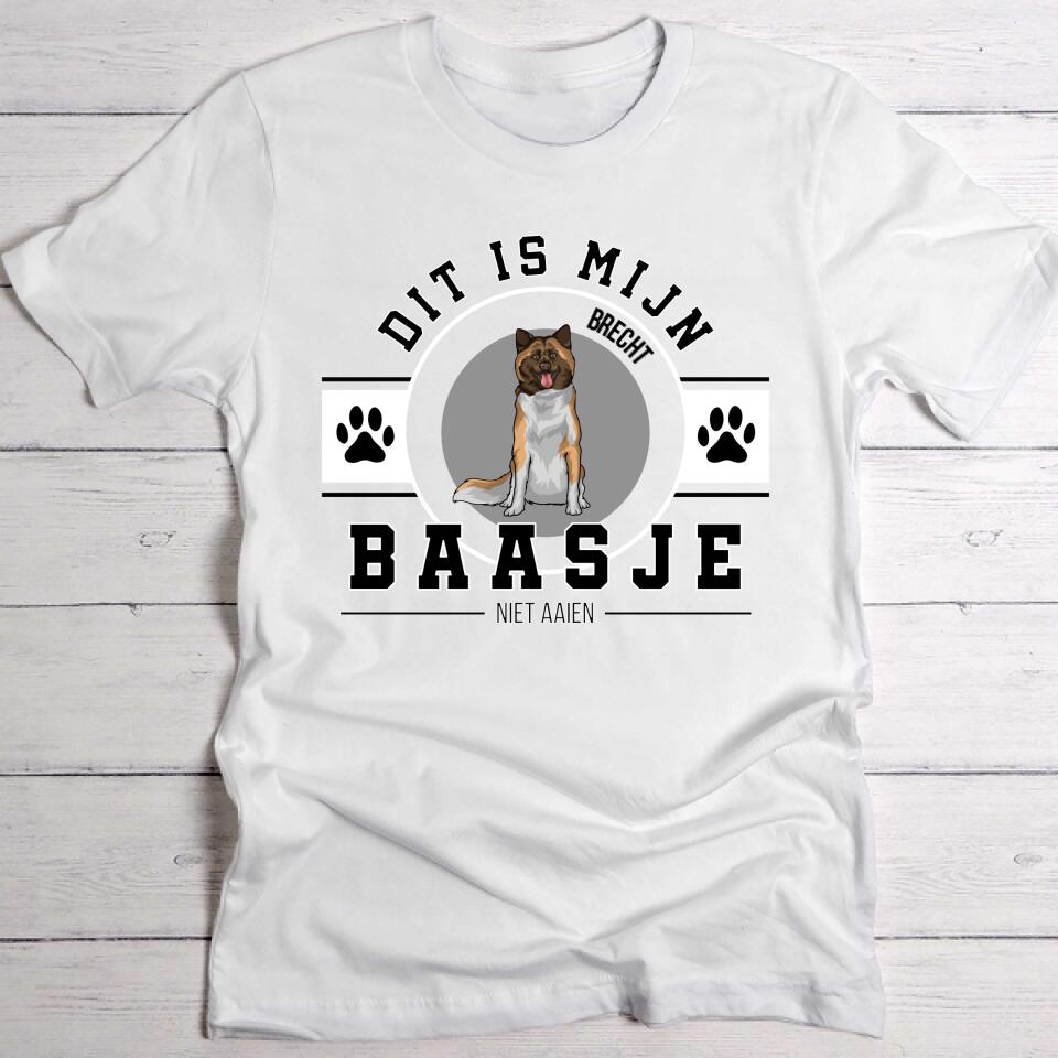 Dit is mijn baasje - Gepersonaliseerde T-Shirt