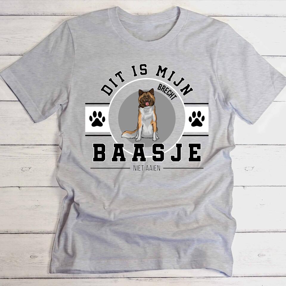 Dit is mijn baasje - Gepersonaliseerde T-Shirt