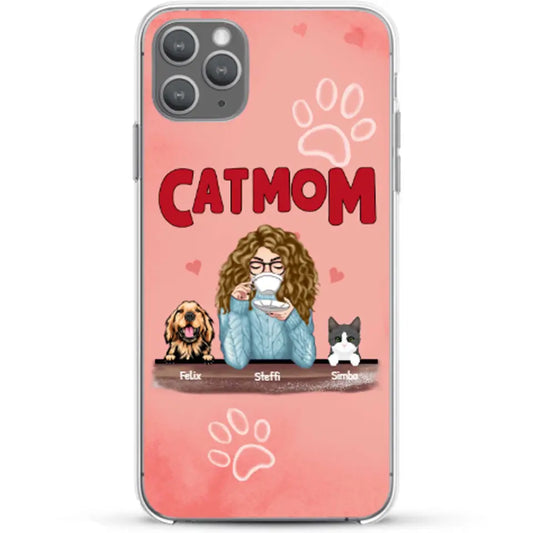 Pet Mom - Gepersonaliseerd telefoonhoesje