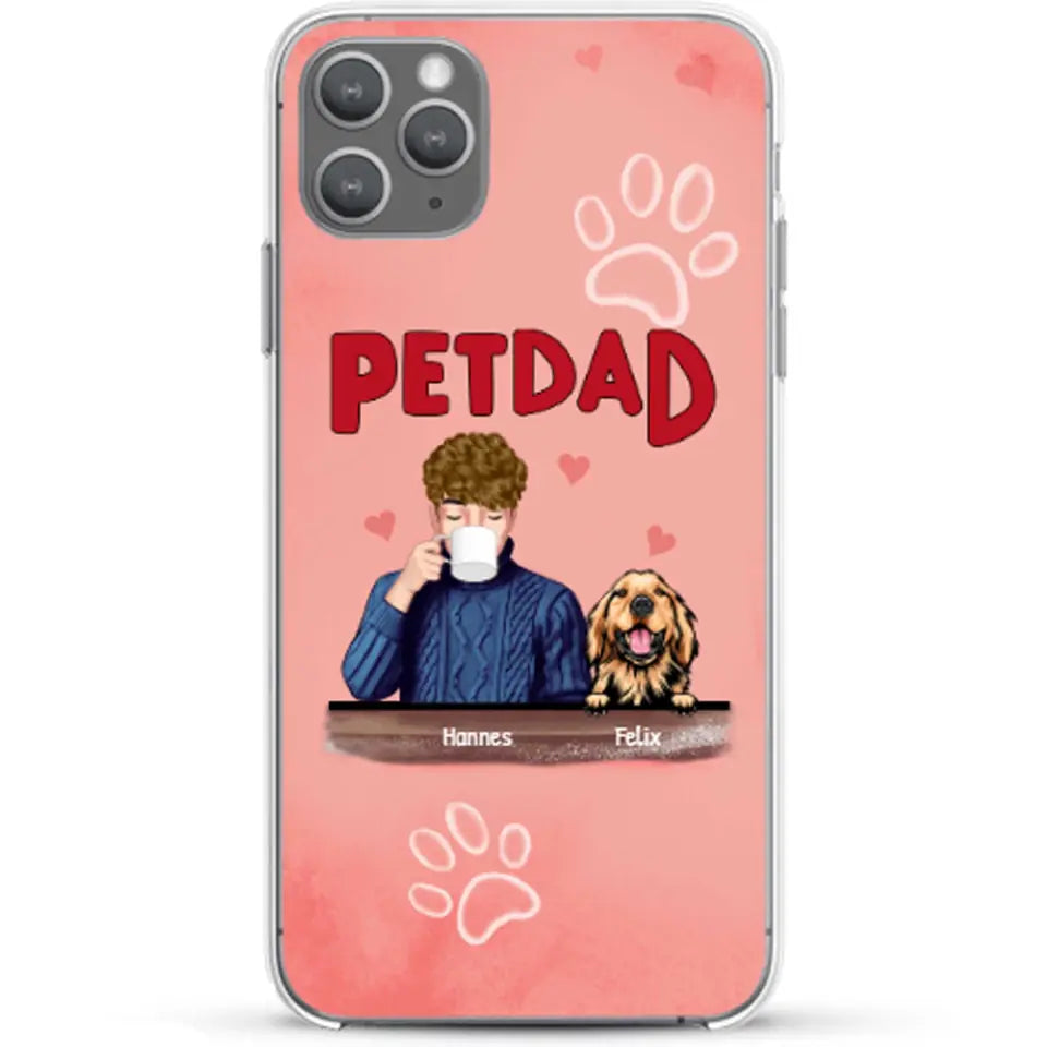 Pet Dad - Gepersonaliseerd telefoonhoesje