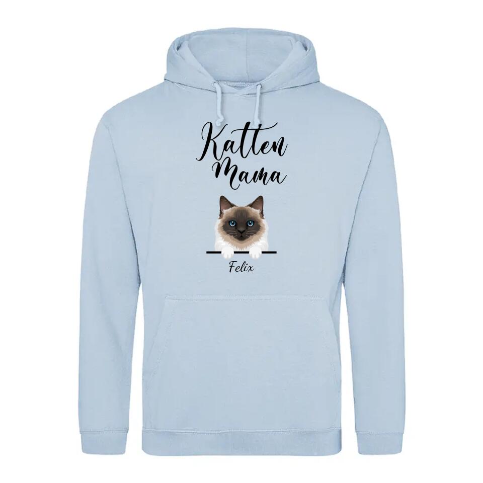 Katten Mama - Gepersonaliseerde hoodie