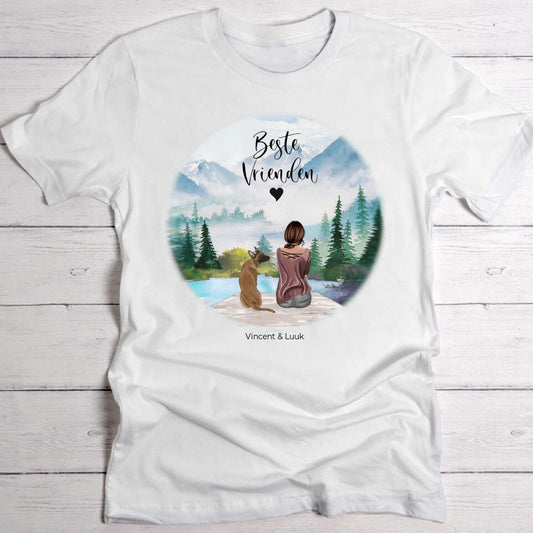 Onderweg met huisdieren - Gepersonaliseerde T-Shirt