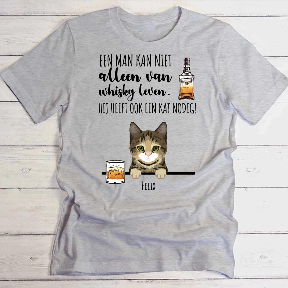 Whisky & Meow - Gepersonaliseerde T-Shirt