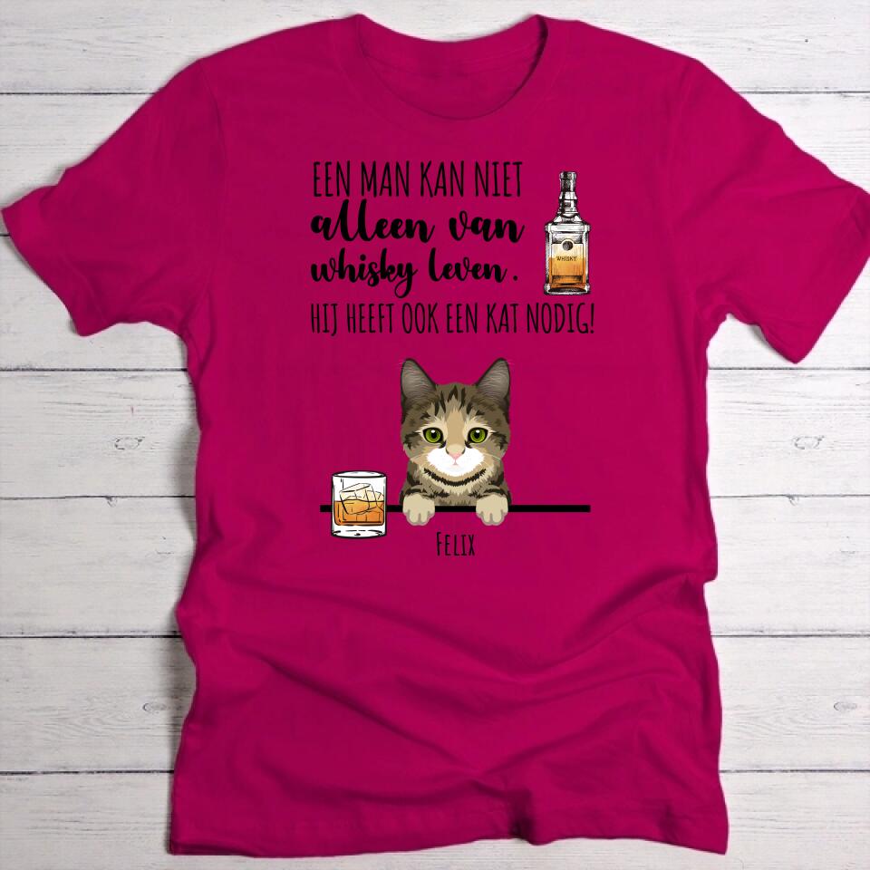 Whisky & Meow - Gepersonaliseerde T-Shirt