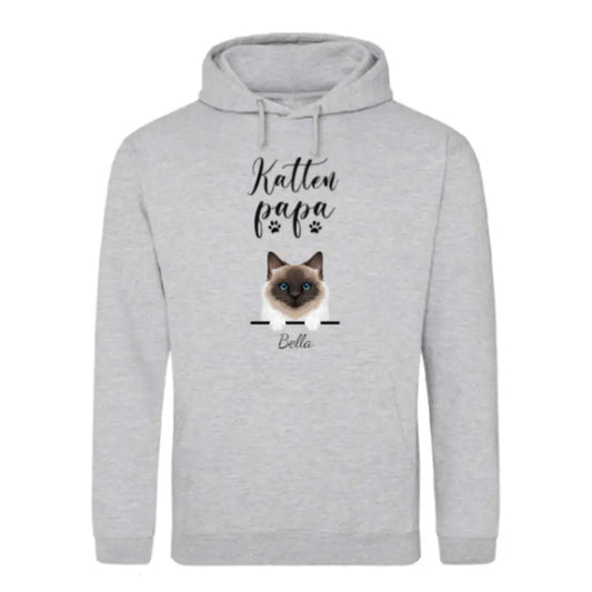 Katten Papa - Gepersonaliseerde hoodie