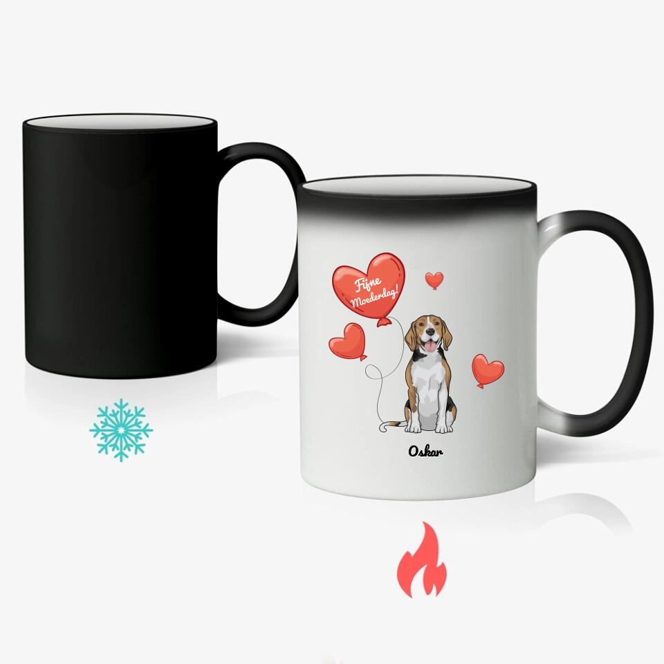 Hondenliefde - Gepersonaliseerde mok