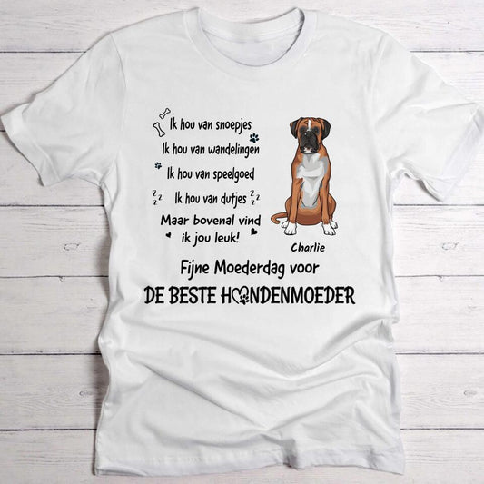 Ik vind jou het leukst - Gepersonaliseerde T-Shirt