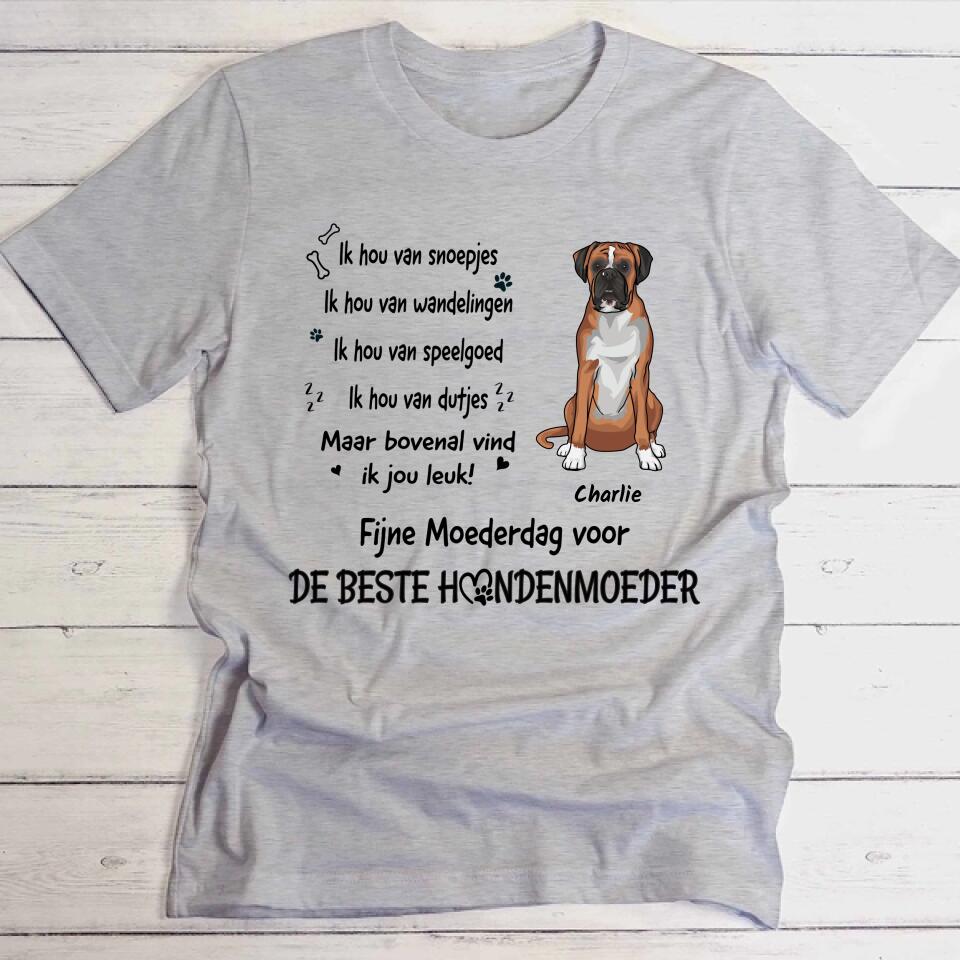 Ik vind jou het leukst - Gepersonaliseerde T-Shirt