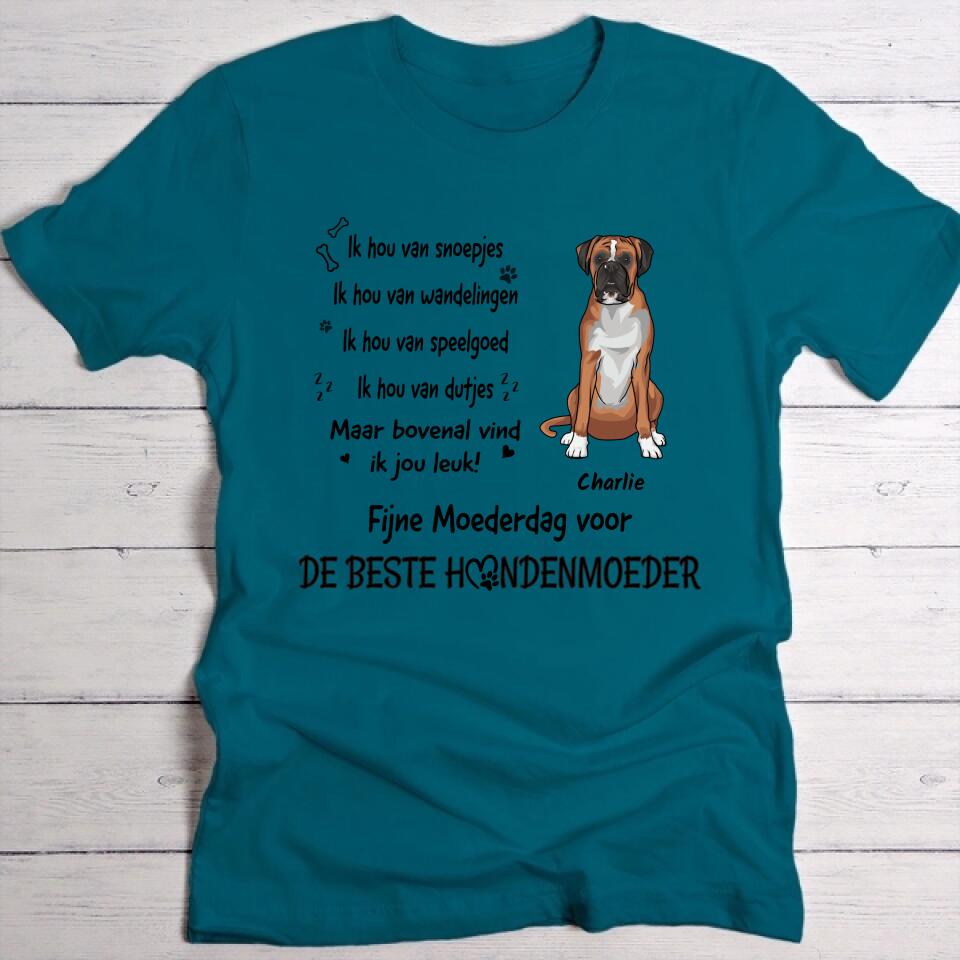 Ik vind jou het leukst - Gepersonaliseerde T-Shirt