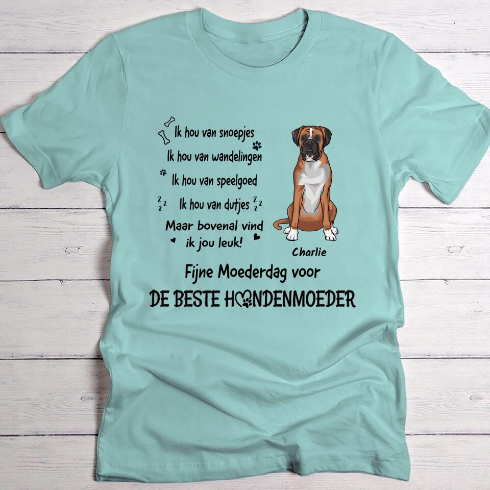 Ik vind jou het leukst - Gepersonaliseerde T-Shirt