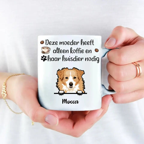 Koffie en huisdieren - Gepersonaliseerde mok - Featured Image