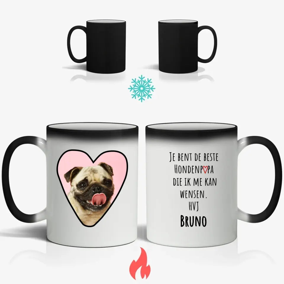 De beste huisdierpapa - Gepersonaliseerde mok