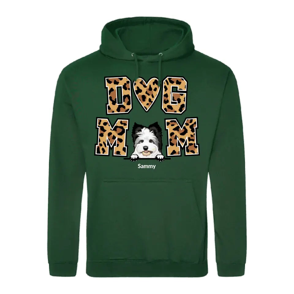 Dog Mom - Gepersonaliseerde hoodie