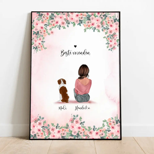 Hond/kat mama - Gepersonaliseerde Poster