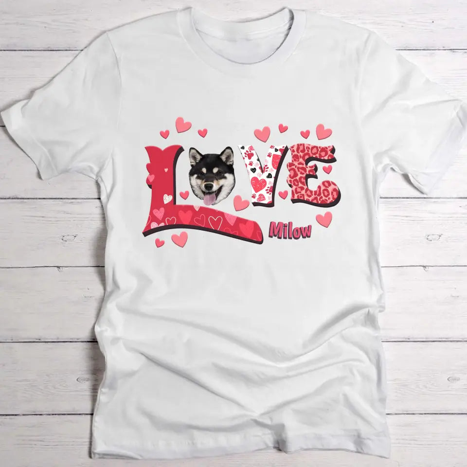 Love - Gepersonaliseerde T-Shirt