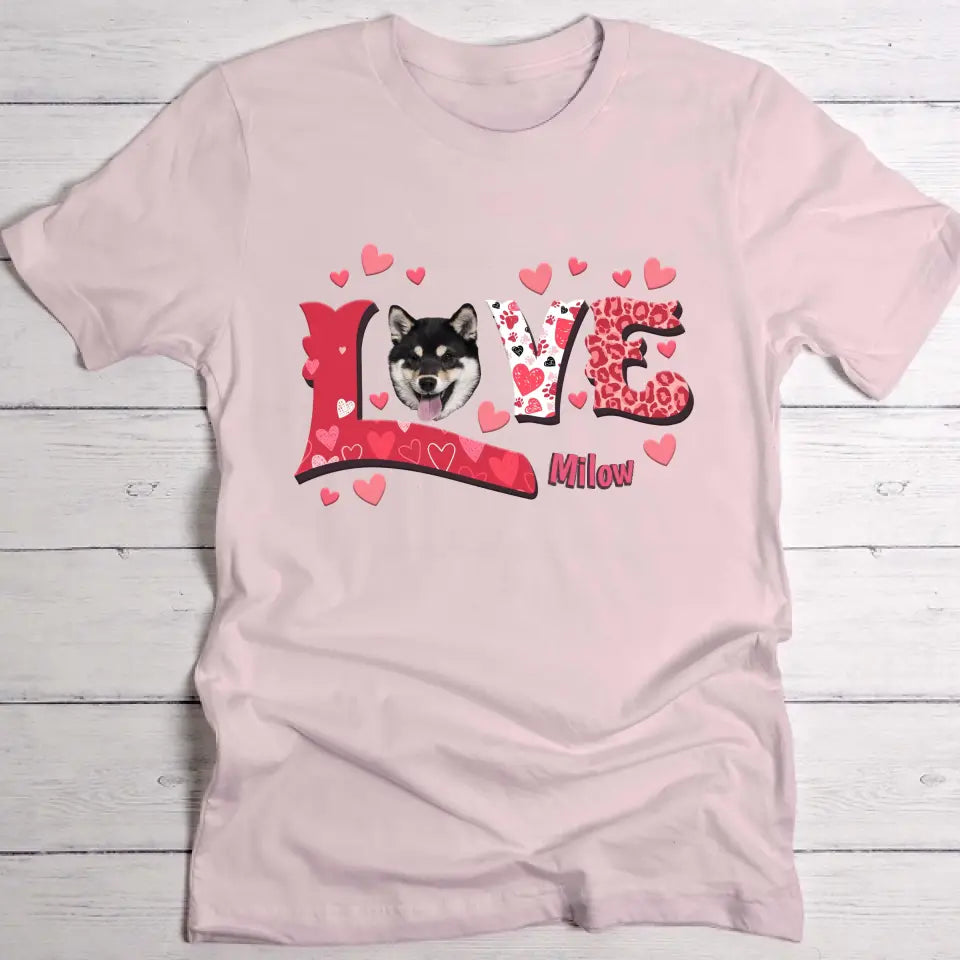 Love - Gepersonaliseerde T-Shirt