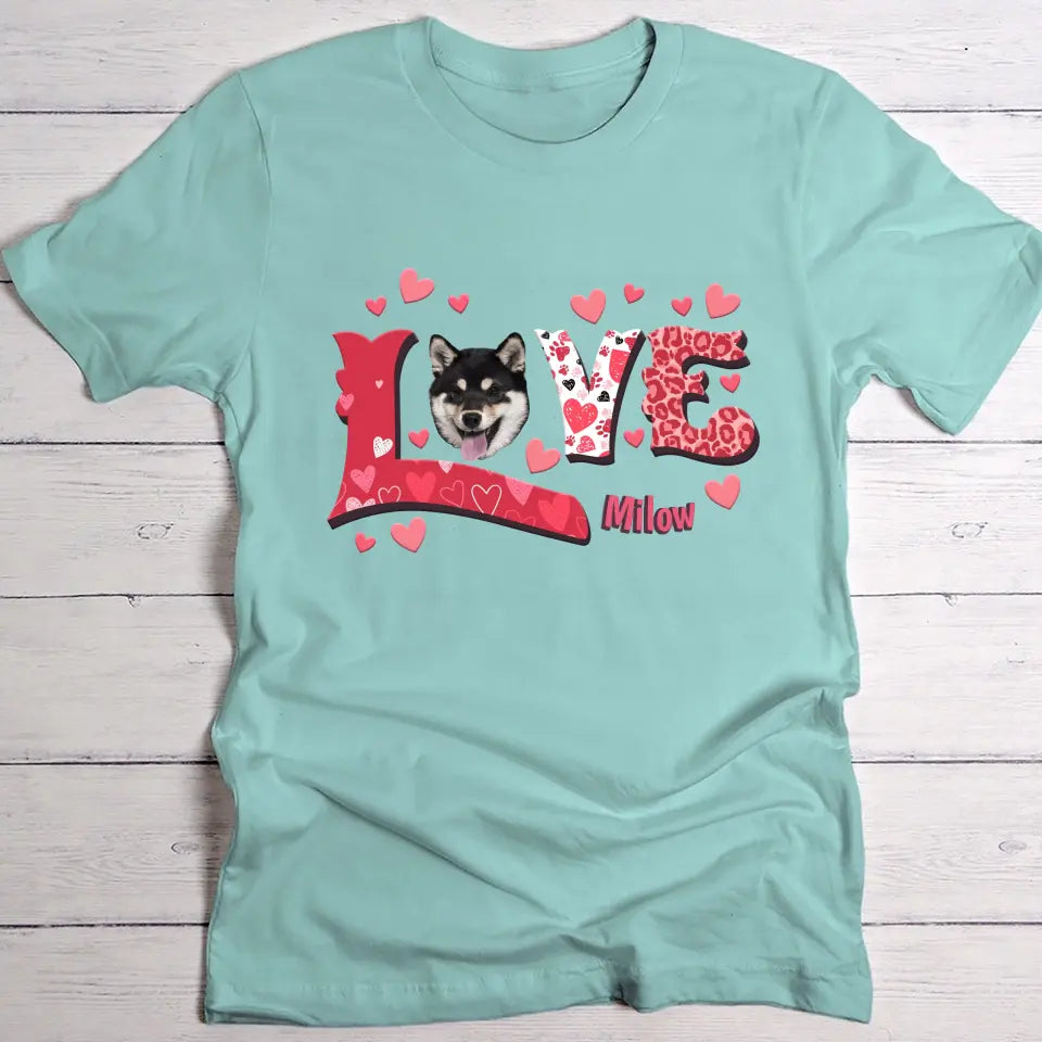 Love - Gepersonaliseerde T-Shirt