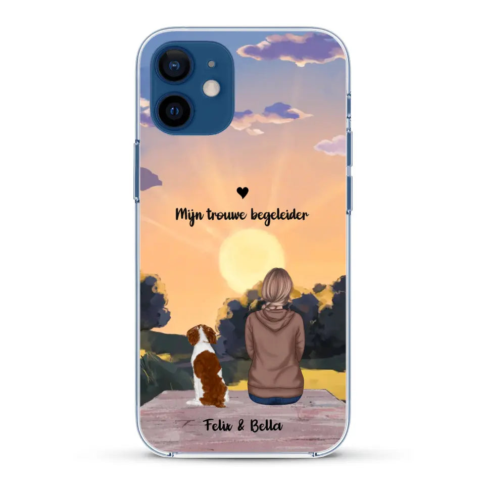 Seizoenen met huisdier - Gepersonaliseerd telefoonhoesje