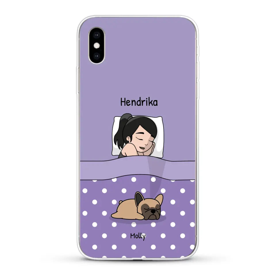 Knuffeltijd met pluisneuzen - Gepersonaliseerd telefoonhoesje