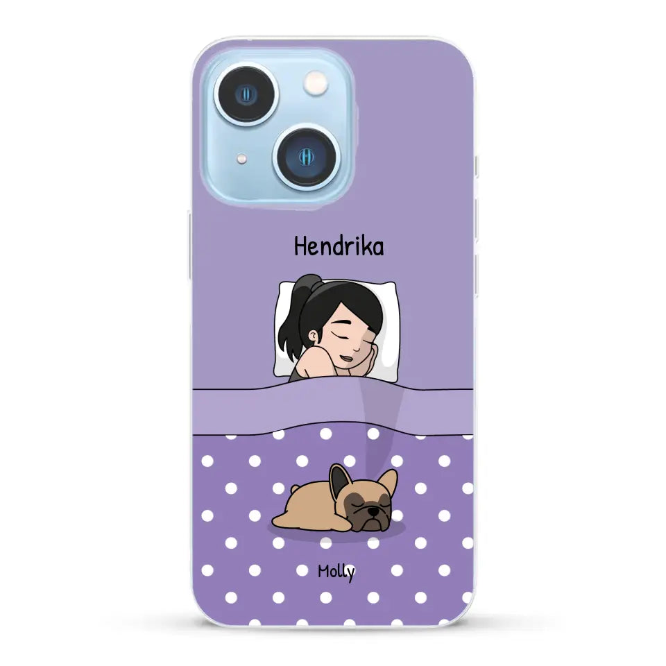 Knuffeltijd met pluisneuzen - Gepersonaliseerd telefoonhoesje