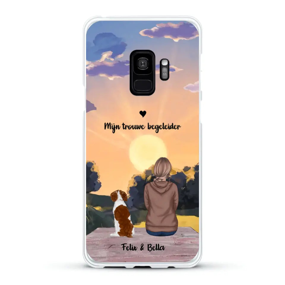 Seizoenen met huisdier - Gepersonaliseerd telefoonhoesje