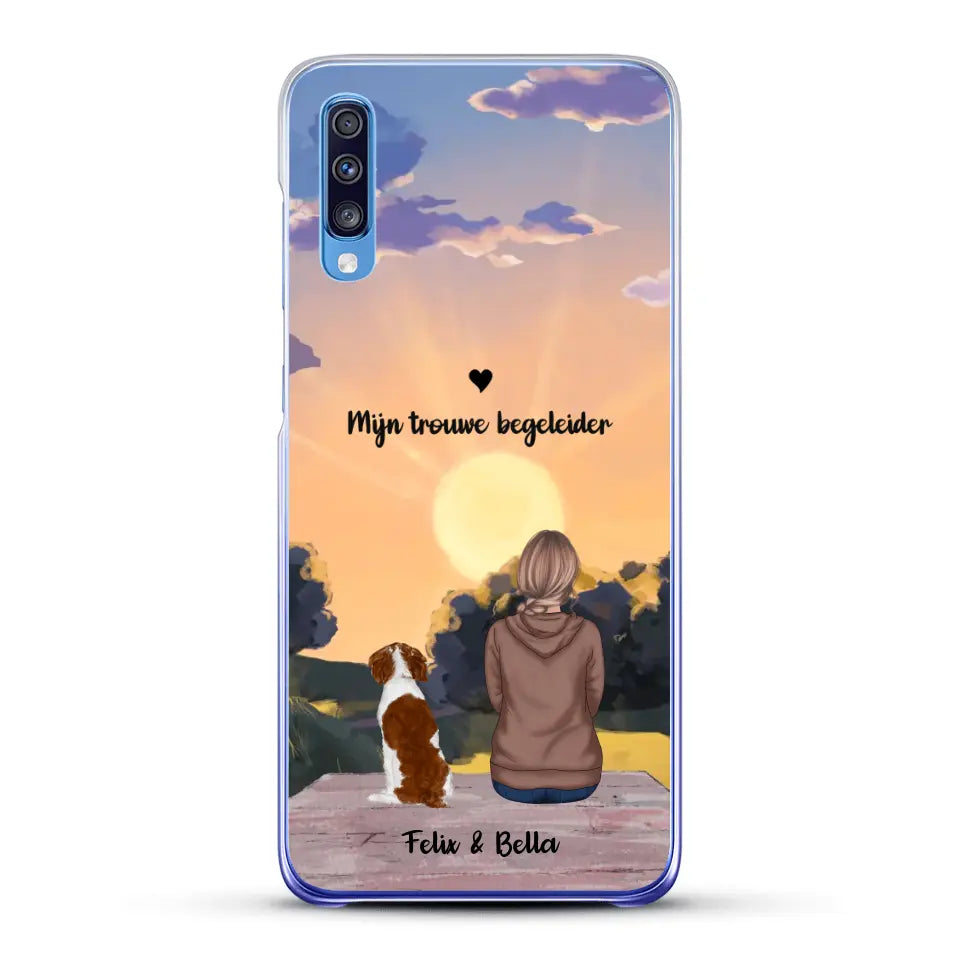 Seizoenen met huisdier - Gepersonaliseerd telefoonhoesje