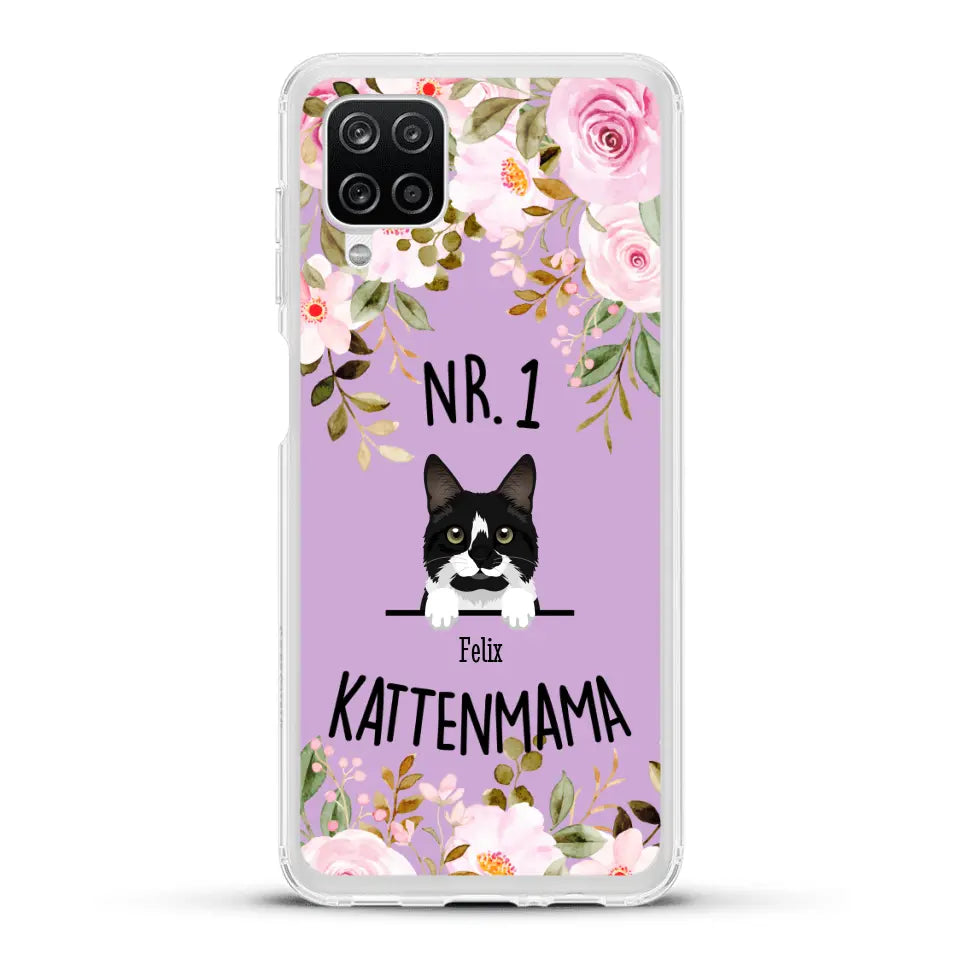 No. 1 Kattenmama - Gepersonaliseerd telefoonhoesje