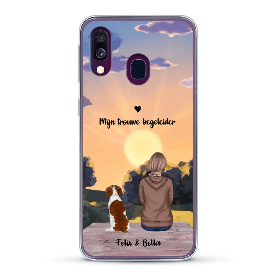 Seizoenen met huisdier - Gepersonaliseerd telefoonhoesje