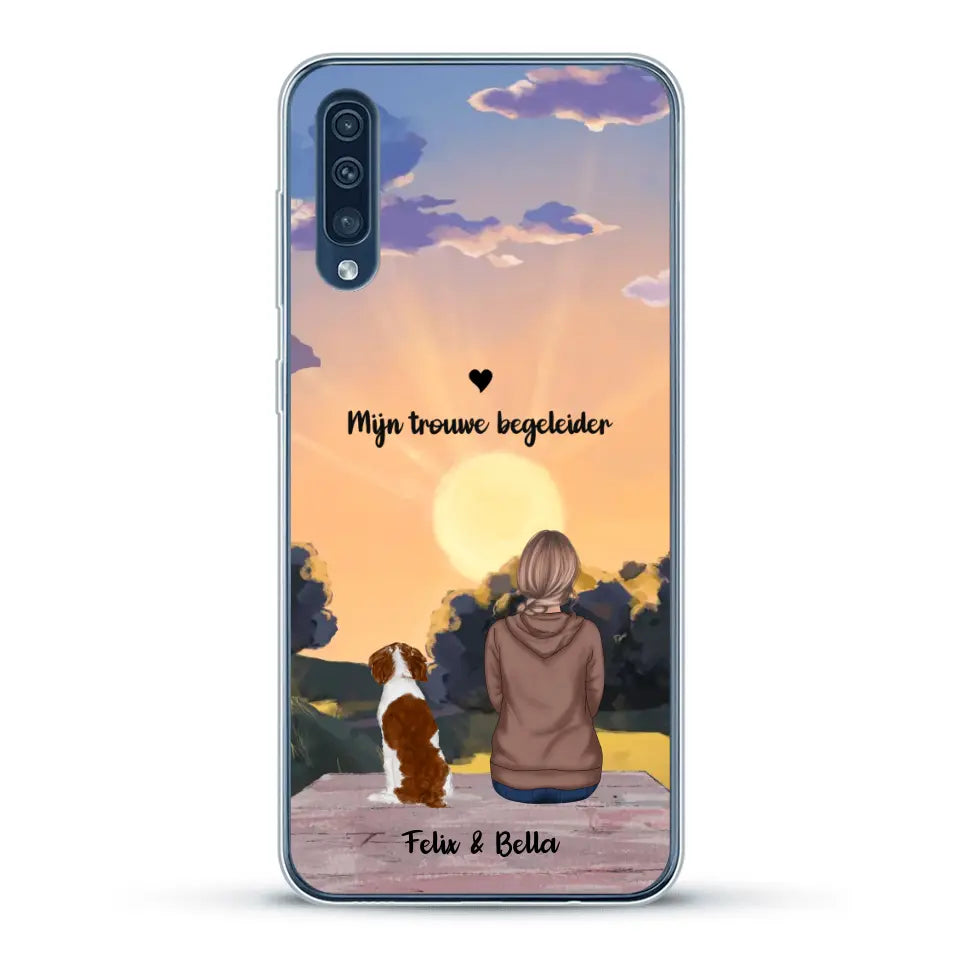 Seizoenen met huisdier - Gepersonaliseerd telefoonhoesje